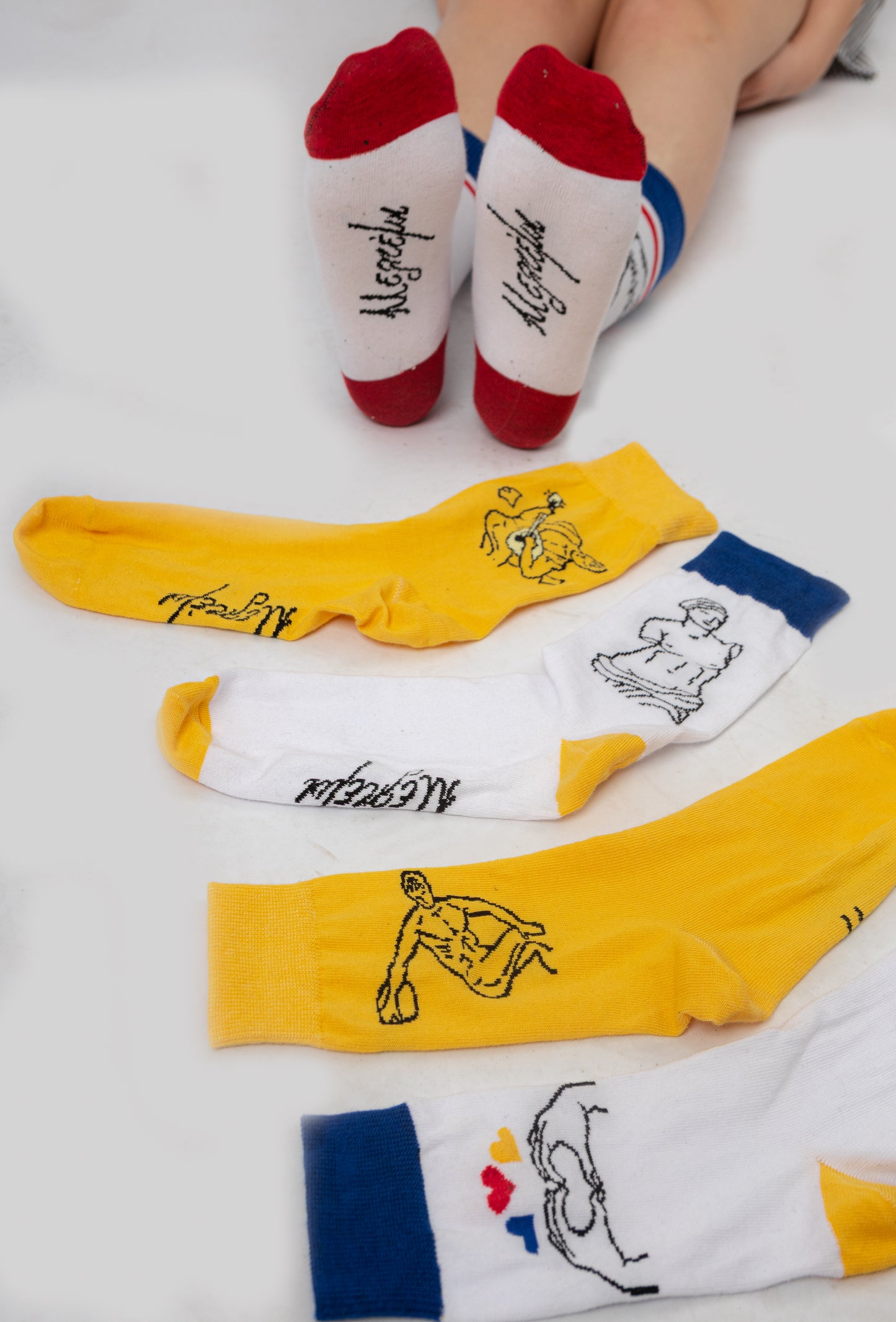 Discobolus of Myron Unisex Socks | Discobolus