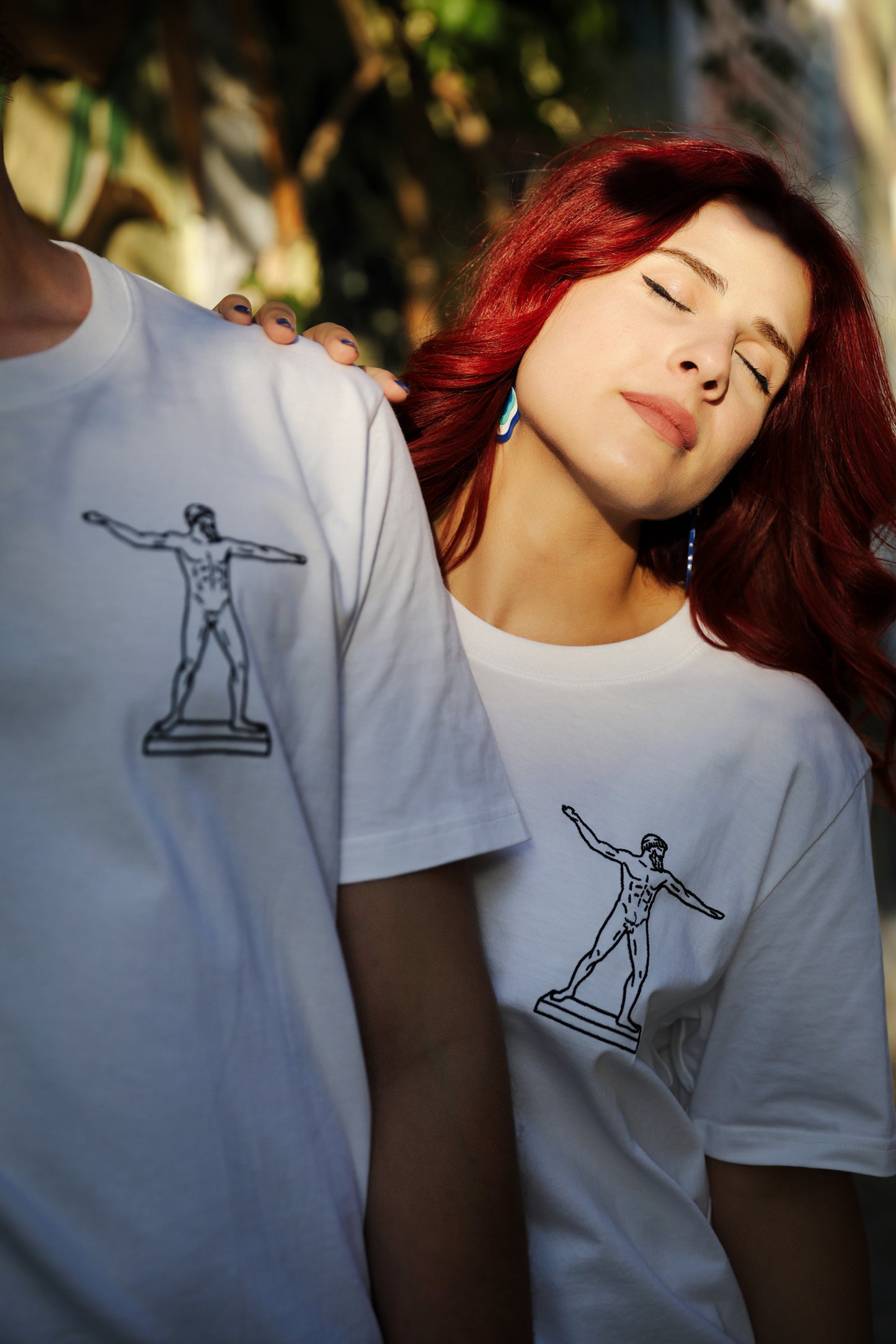 Zeus of Artemision Unisex 100% Organic Cotton T-shirt | Dias