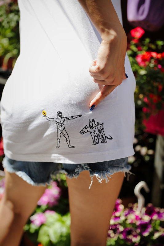 Zeus of Artemision Unisex 100% Organic Cotton T-shirt | Dias