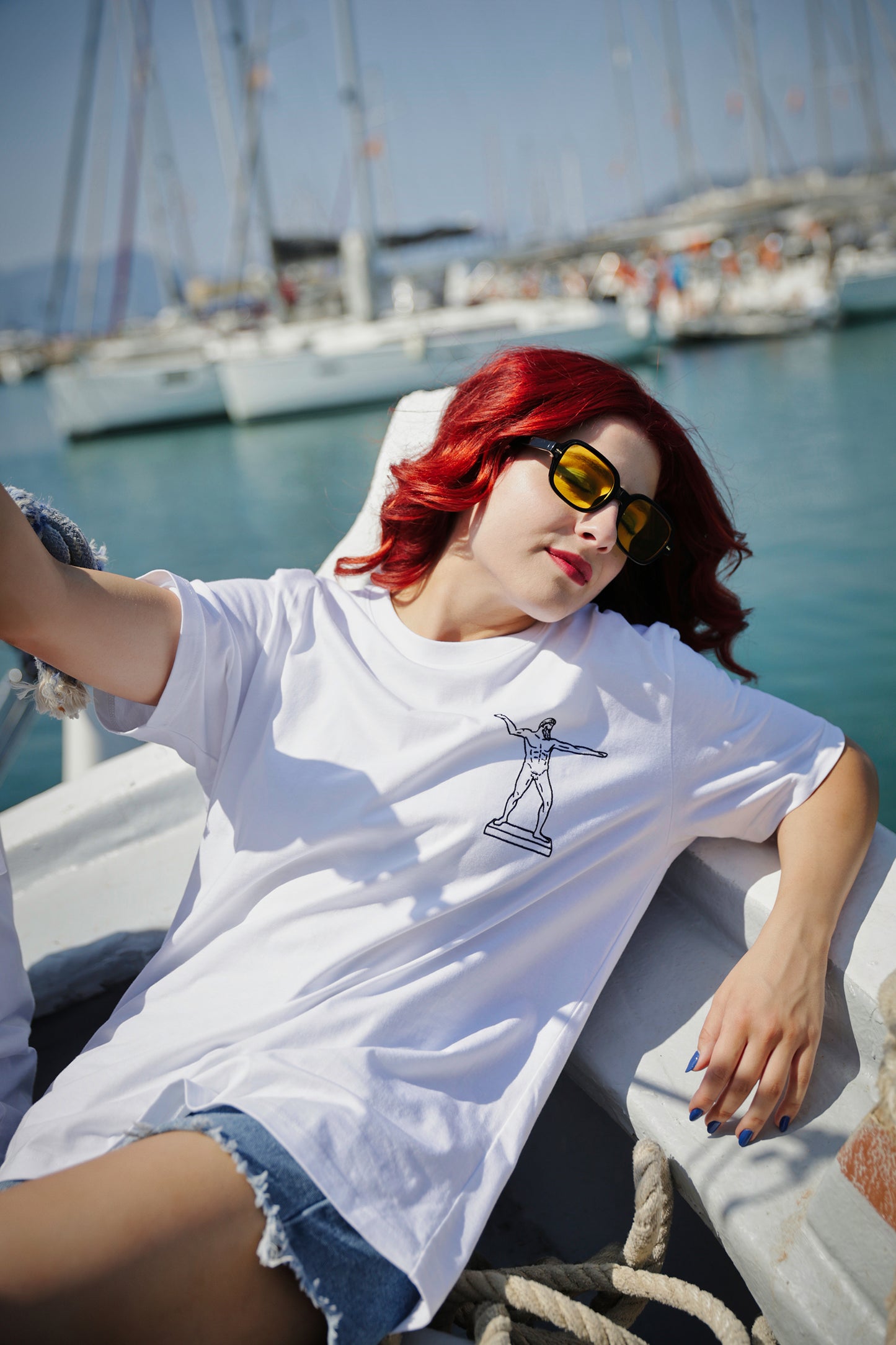 Zeus of Artemision Unisex 100% Organic Cotton T-shirt | Dias