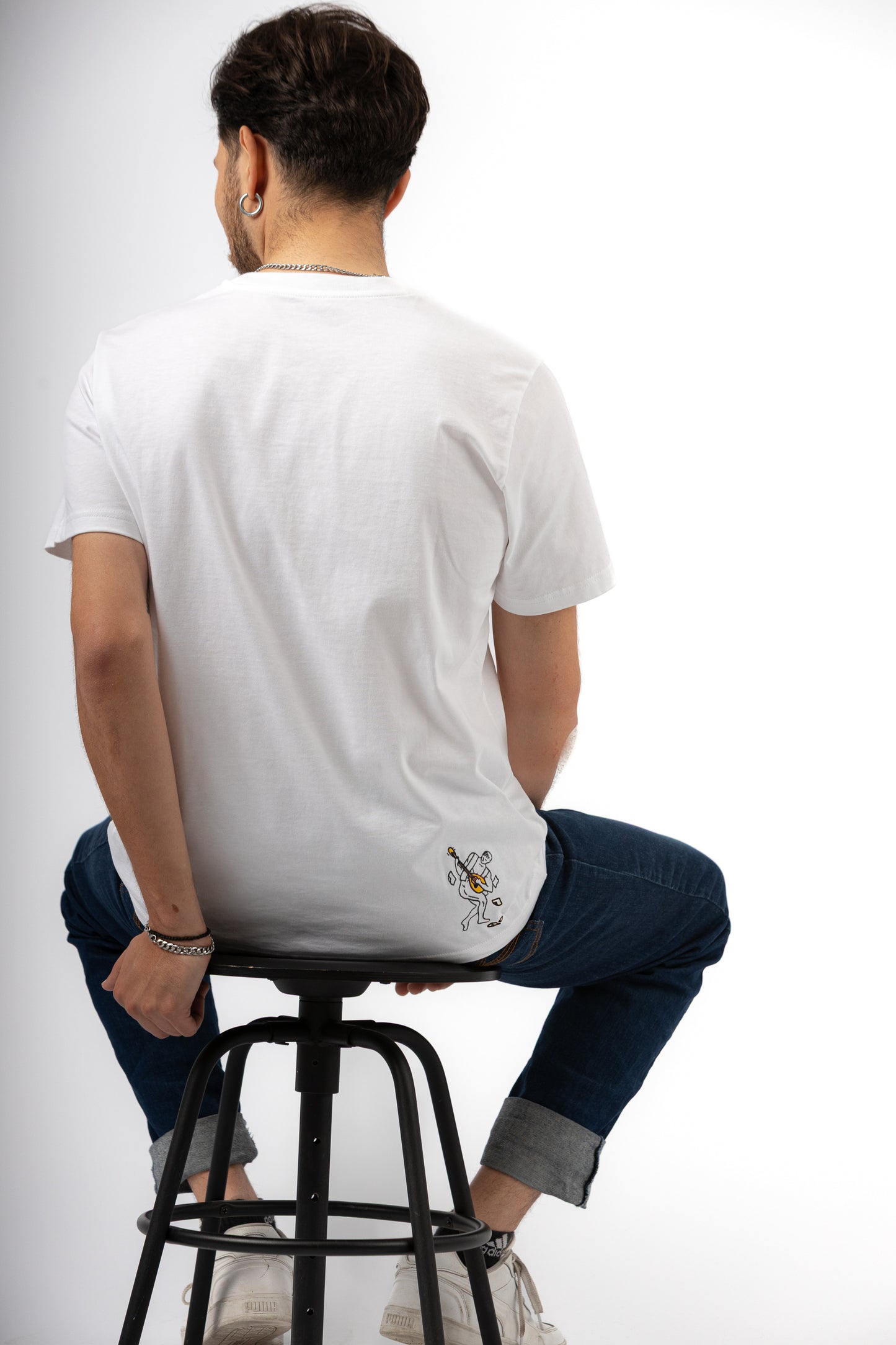 Discobolus of Myron Unisex 100% Organic Cotton T-shirt | Discobolus