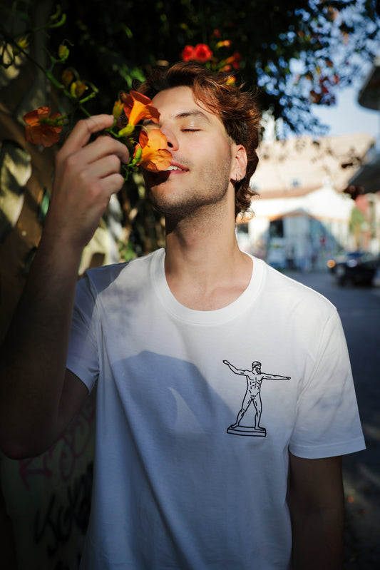 Zeus of Artemision Unisex 100% Organic Cotton T-shirt | Dias